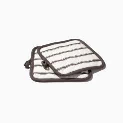 Classic Striped Pot Holder (Set Of 2) -Uncommon James BNDL CLASSICPOTHLDR 2024 2