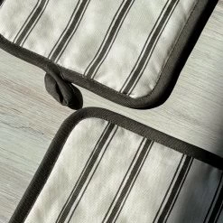 Classic Striped Pot Holder (Set Of 2) -Uncommon James BNDL CLASSICPOTHLDR 2024 4