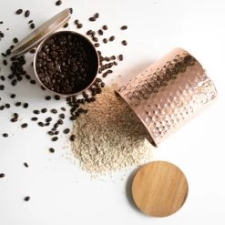 Hammered Copper Canisters Large -Uncommon James H03T HAMCOPCAN SMALL L 2