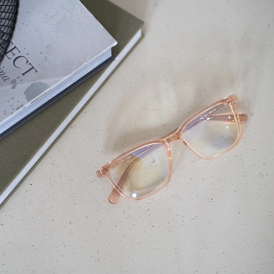 Blue Light Glasses - Pink Frame 8 Blue Light Glasses - Pink Frame - Image 6