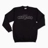 Chicago Sweatshirt 2 Chicago Sweatshirt -Uncommon James H09A CHICAGOSWEAT BLACK 2