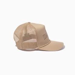 Dallas Trucker Hat -Uncommon James H09A DALLASTRUCKHAT BEIGE 4