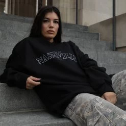 Nashville Sweatshirt 12 Nashville Sweatshirt -Uncommon James H09A NASHVILLESWEAT BLACK 3