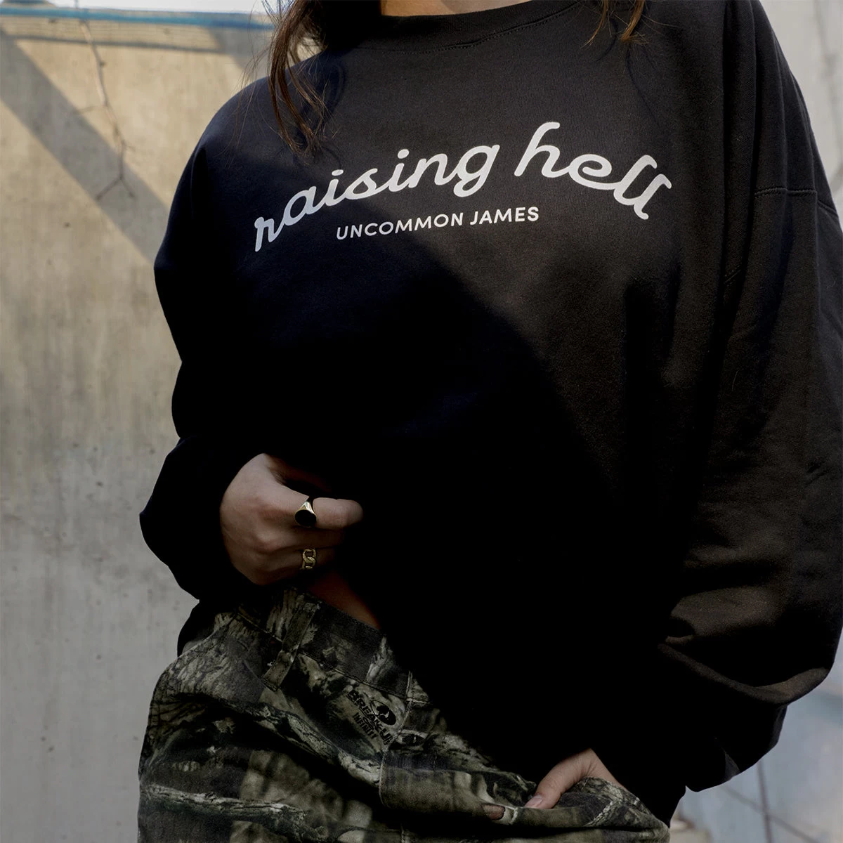 Raising Hell Sweatshirt 4 Raising Hell Sweatshirt - Image 2