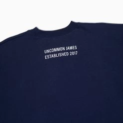 Unbothered Sweatshirt -Uncommon James H10A UNBOTHEREDSWEAT NAVY 3