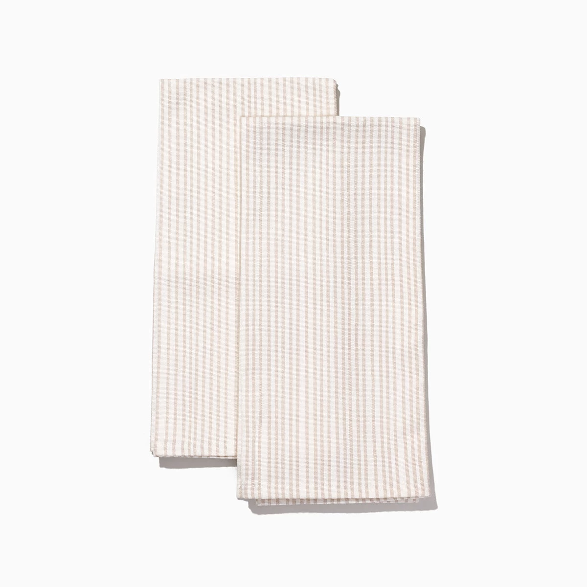 Tan Striped Dish Towel (Set Of 2) 4 Tan Striped Dish Towel (Set Of 2) - Image 2