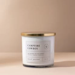 Campfire Cowboy Candle 11 Campfire Cowboy Candle -Uncommon James HC CAMP NEW 26oz 2