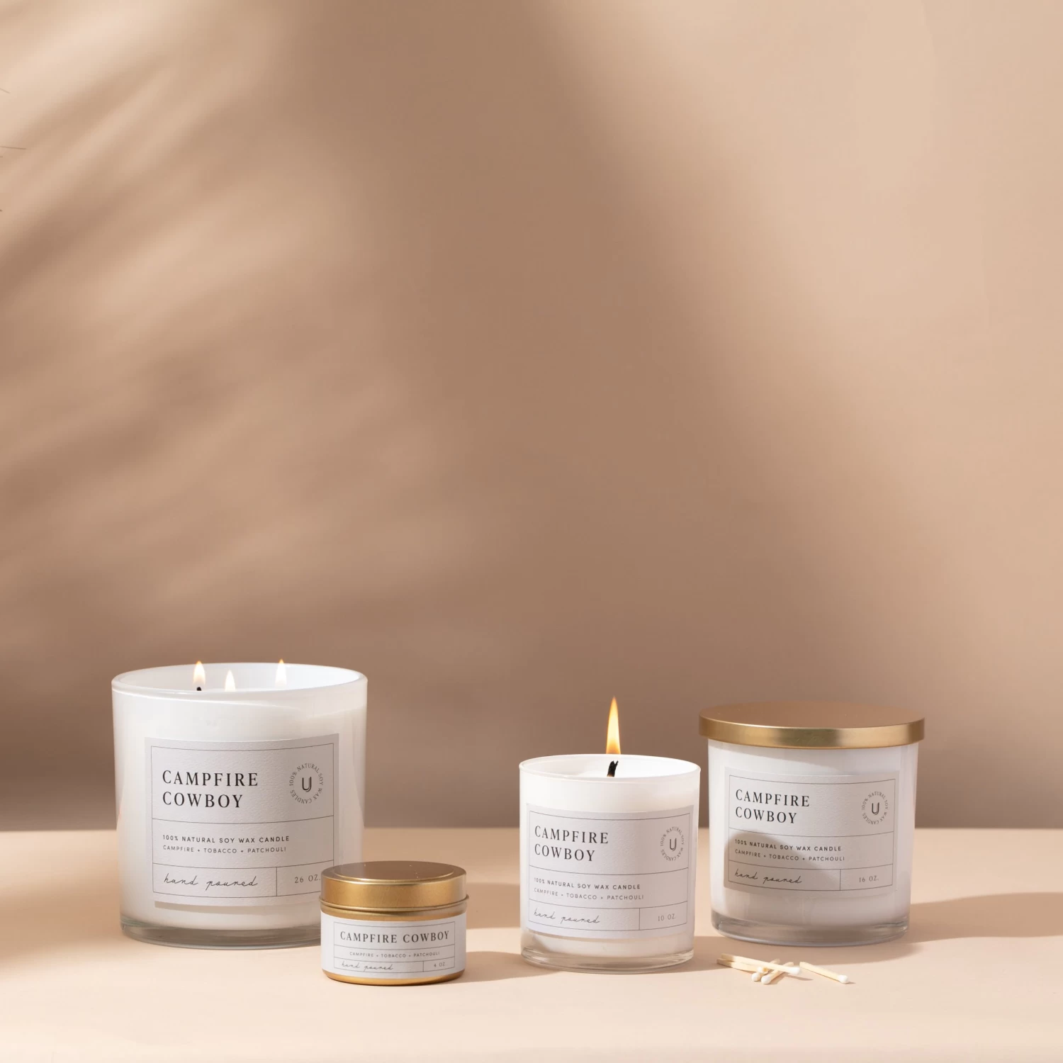 Campfire Cowboy Candle 3 Campfire Cowboy Candle