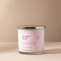 Secret Rose Candle -Uncommon James HC ROSE NEW 26oz 2