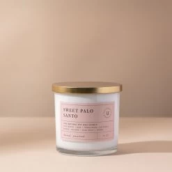 Sweet Palo Santo Candle -Uncommon James HC SWEETPALOSANTO NEW 16oz 2