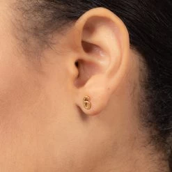 Number Six Single Stud Earring 7 Number Six Single Stud Earring -Uncommon James IMG 0450