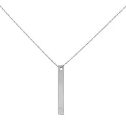 Initial Necklace -Uncommon James J09N INITIAL SILV