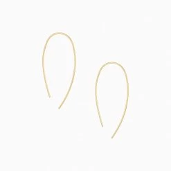 Hole In One Earrings -Uncommon James J10E HOLEINONE GOLD