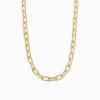Double Linked Chain Necklace -Uncommon James J10N DOUBLELINKEDCHAIN GOLD
