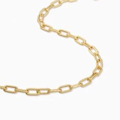 Double Linked Chain Necklace -Uncommon James J10N DOUBLELINKEDCHAIN GOLD 2