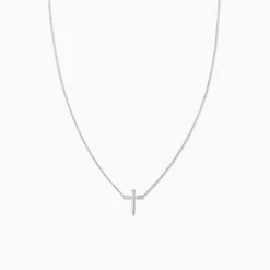 Simple Cross Necklace