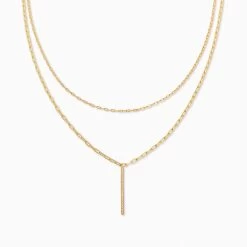 Simple Double Chain Necklace