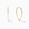 Call Me Hoop Earrings 2 Call Me Hoop Earrings -Uncommon James J11E CALLME GOLD 1