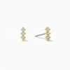 Easy Stud Earrings -Uncommon James J11E EASYSTUD GOLD 1