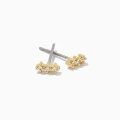 Easy Stud Earrings -Uncommon James J11E EASYSTUD GOLD 2
