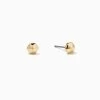 Pyramid Stud Earrings -Uncommon James J11E PYMDSTUD GOLD 1