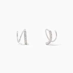 Seeing Double Earrings -Uncommon James J11E SEEDBL SS 1