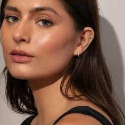 Seeing Double Earrings -Uncommon James J11E SEEDBL SS M1