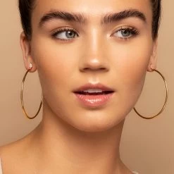 Touch Of Fem Hoops -Uncommon James J11E TCHFEM GOLD M 2