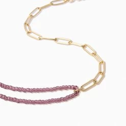 Bead And Chain Necklace -Uncommon James J11N BEADCHAIN GOLD 2