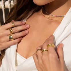 Don't Call Me Little Necklace -Uncommon James J11N DNTCALLMELT GOLD M 1