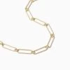 Everyday Paper Clip Chain Necklace -Uncommon James J11N EVDAYPAPERCLPCHN GOLD 2