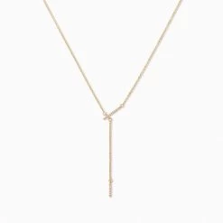 Imperfect Lariat Necklace