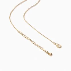 Imperfect Lariat Necklace -Uncommon James J11N IMPERFECT GOLD 3