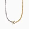 Mixed Up Necklace -Uncommon James J11N MXDUP MXDMTL GOLD 1