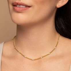 Pattern Necklace -Uncommon James J11N PATTERN GOLD M 1