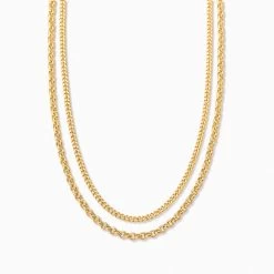 Double Up Chain Necklace