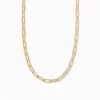 Flashing Lights Chain Necklace -Uncommon James J12N FLASHLIGHTS GOLD 1