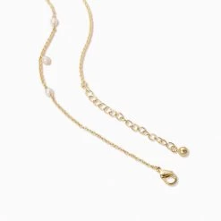 Flirty Pearl Necklace 11 Flirty Pearl Necklace -Uncommon James J12N FLIRTYPEARL GOLD 3