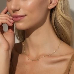 Flirty Pearl Necklace 12 Flirty Pearl Necklace -Uncommon James J12N FLIRTYPEARL GOLD M 1
