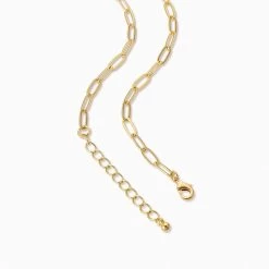Initial Chain Necklace -Uncommon James J12N INITIALCHAIN GOLD K 2