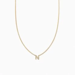 Initial Here Necklace -Uncommon James J12N INITIALHERENECK GOLD N 1