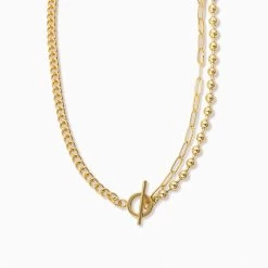 Three's A Party Chain Necklace