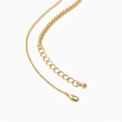 Turn It Up Chain Necklace -Uncommon James J12N TURNUPCHAIN GOLD 3