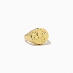 Zodiac Ring -Uncommon James J12R CAPRICORN GOLD de995b50 b6ae 475c b8fe 66e899c09dd0