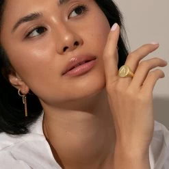 Initial Here Ring -Uncommon James J12R INITIALHERERING GOLD A M 1