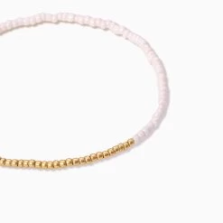 Flipside Beaded Bracelet -Uncommon James J13B FLIPSIDEBEAD PINKGOLD 1