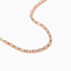 Pink Luster Bracelet -Uncommon James J13B LUSTERBRACE GOLD PINK 2