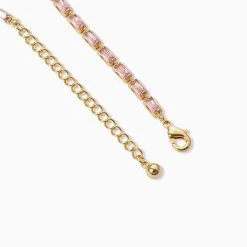 Pink Luster Bracelet -Uncommon James J13B LUSTERBRACE GOLD PINK 3