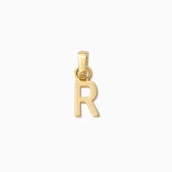 Letter Charm -Uncommon James J13C LETTERCHARM GOLD R 1