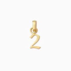 Number Charm -Uncommon James J13C NUMBERCHARM GOLD 2 3